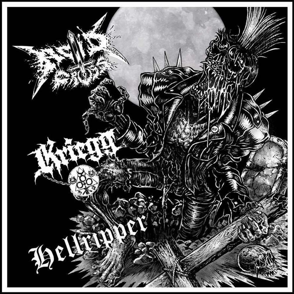 Acid Cross & Kriegg & Hellripper (SPLIT)