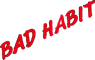 Bad Habit Logo