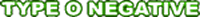 Type O Negative Logo